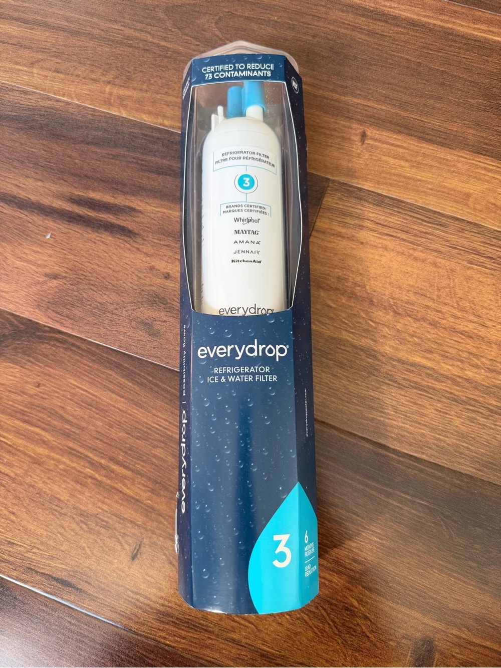 Everydrop Refrigerator Water Filter # 3 EDR3RXD1 Unopened